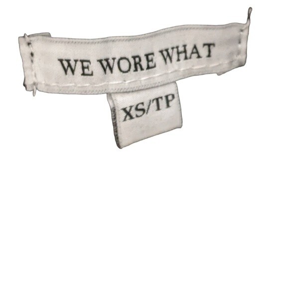 We Wore What Womens Overalls High Rise Skinny Black Size Medium Stretch Denim XS - Picture 3 of 10